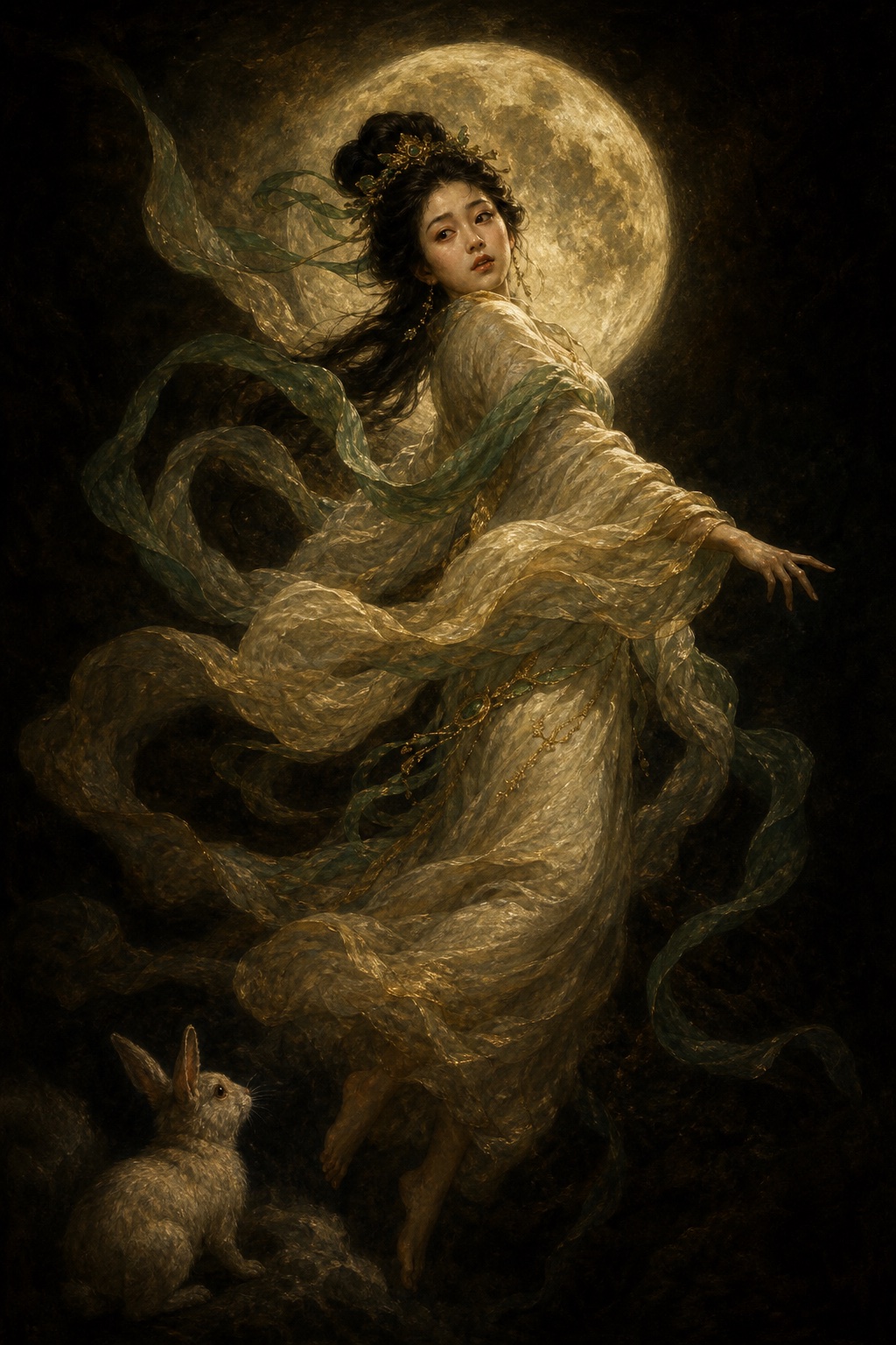 Depiction of Chang'e