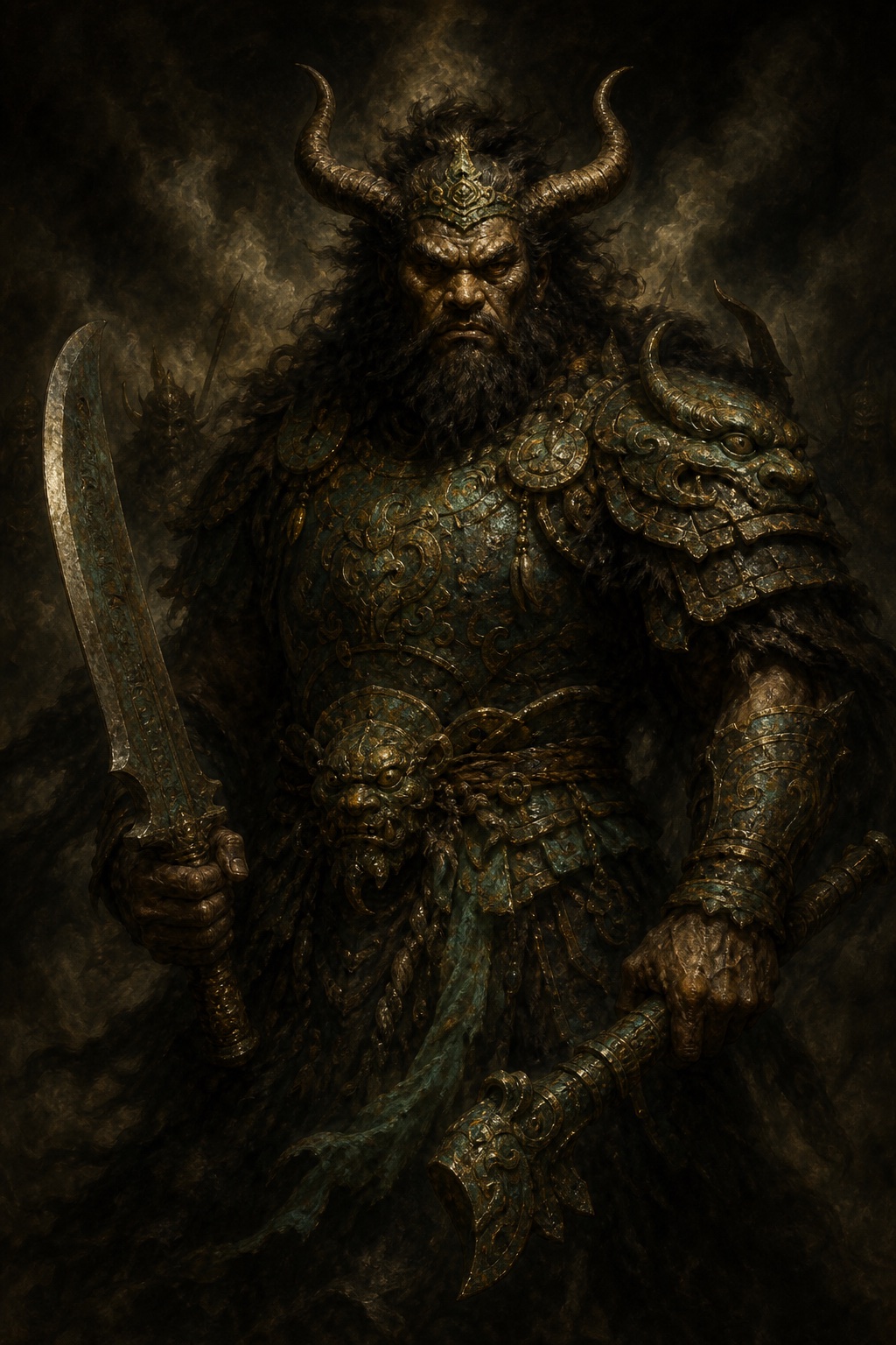 Depiction of Chiyou