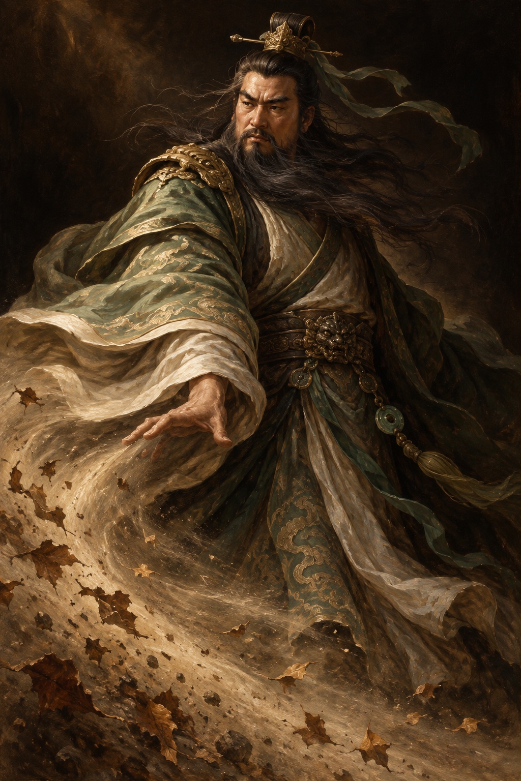 Depiction of Fengbo