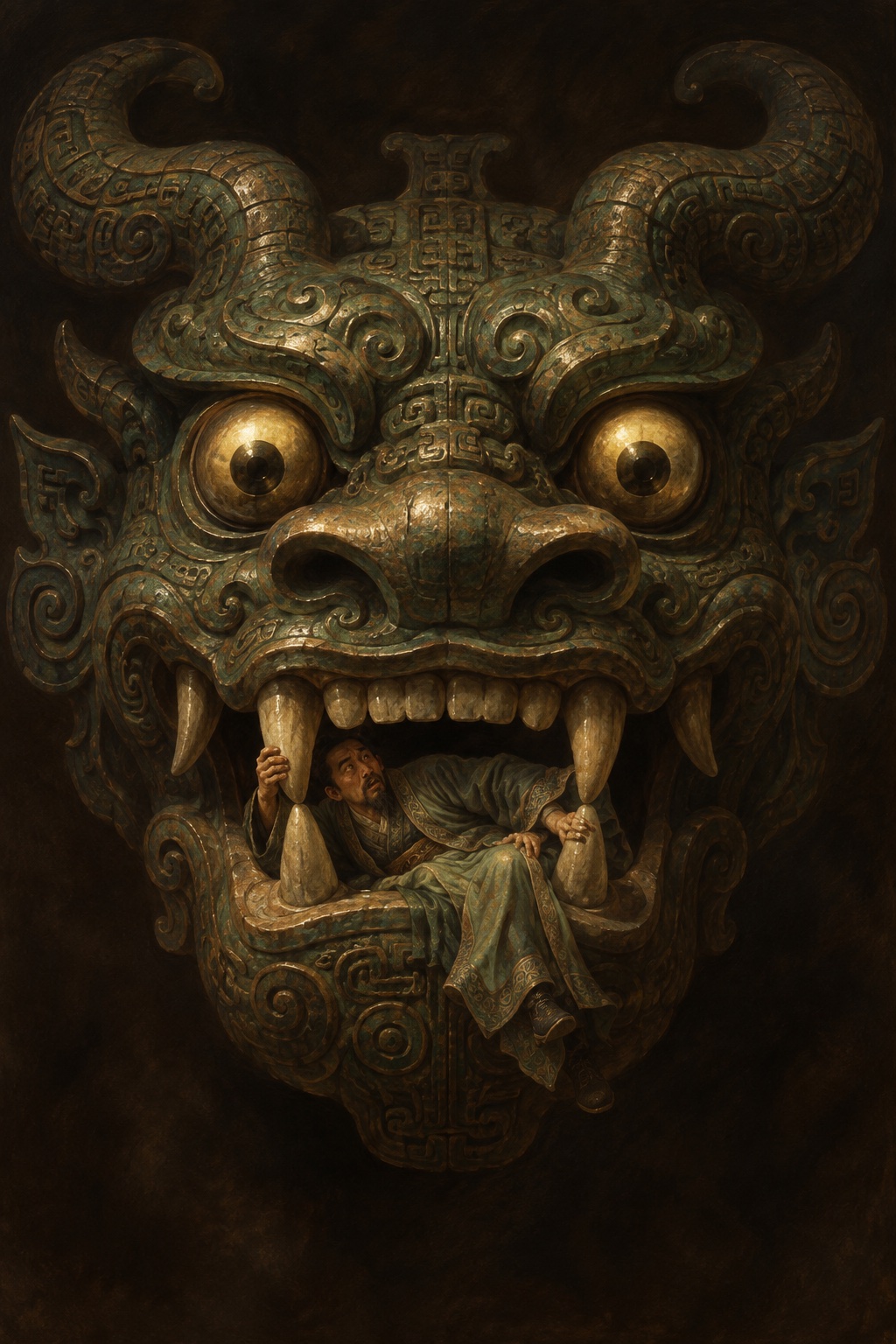 Depiction of Taotie