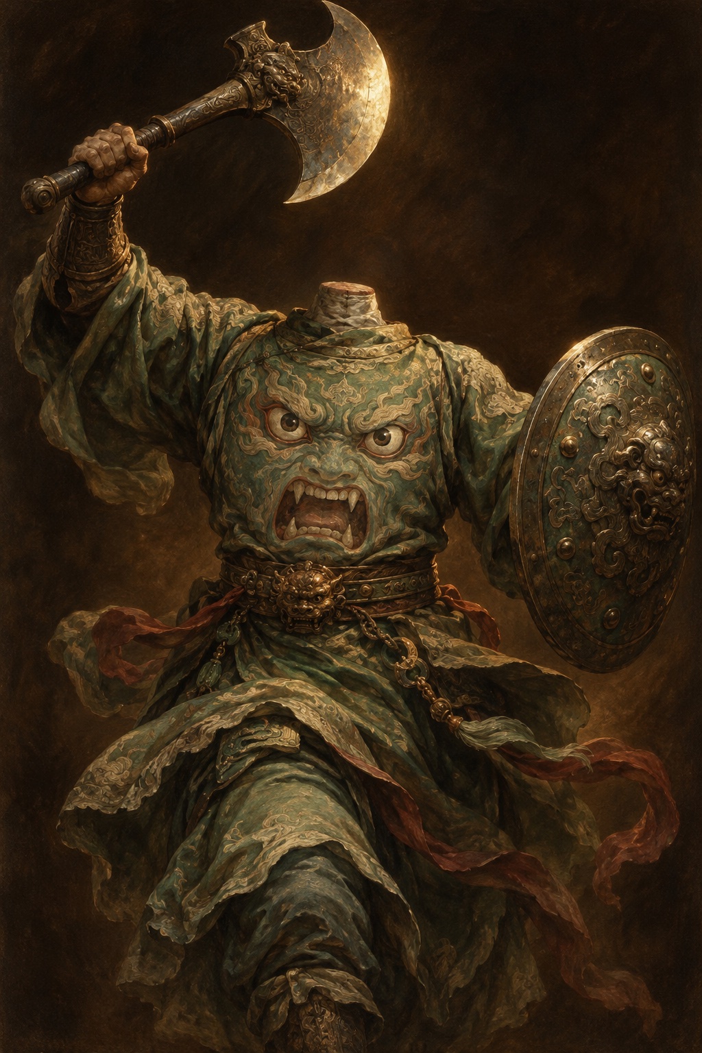 Depiction of Xingtian