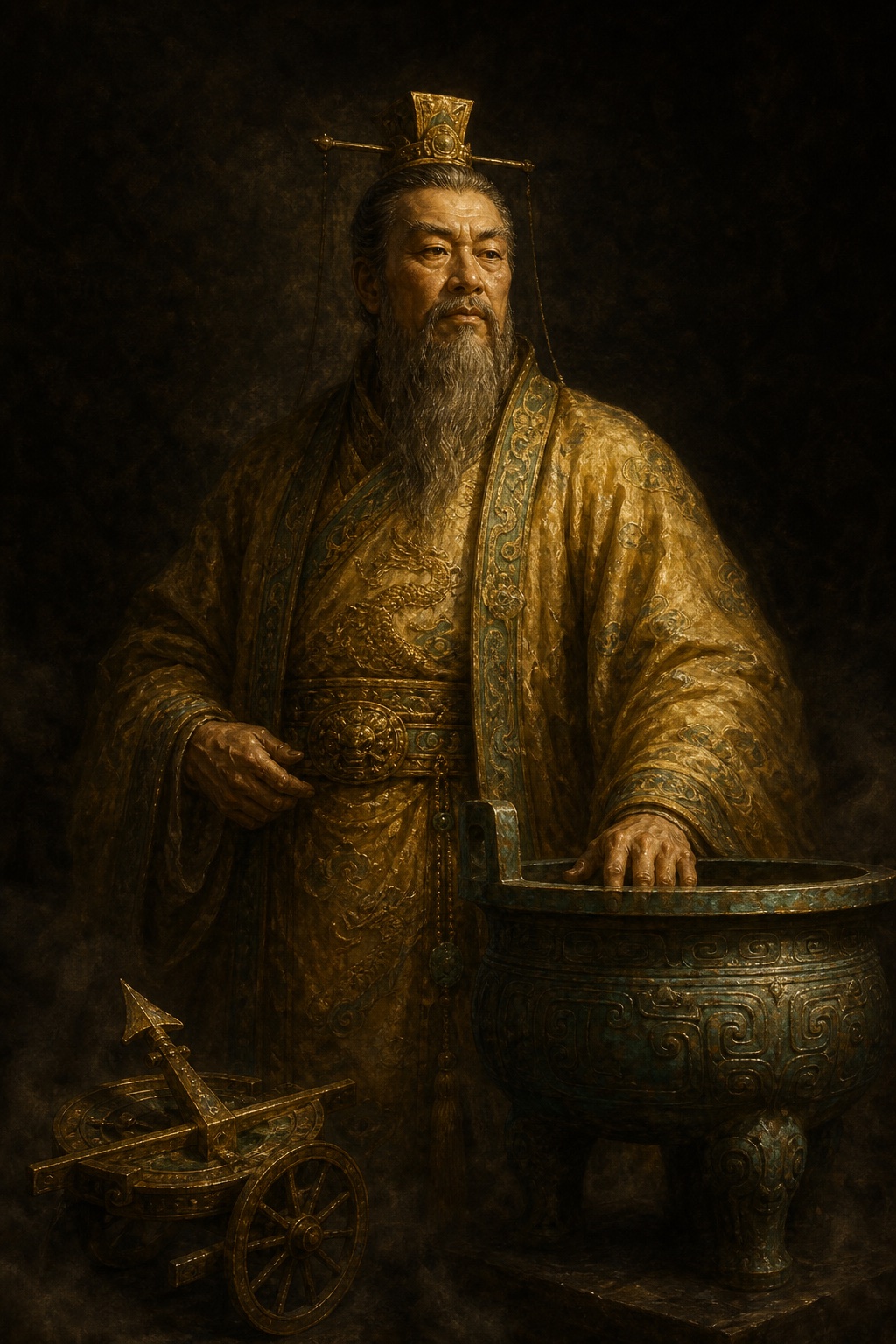 Depiction of The Yellow Emperor
