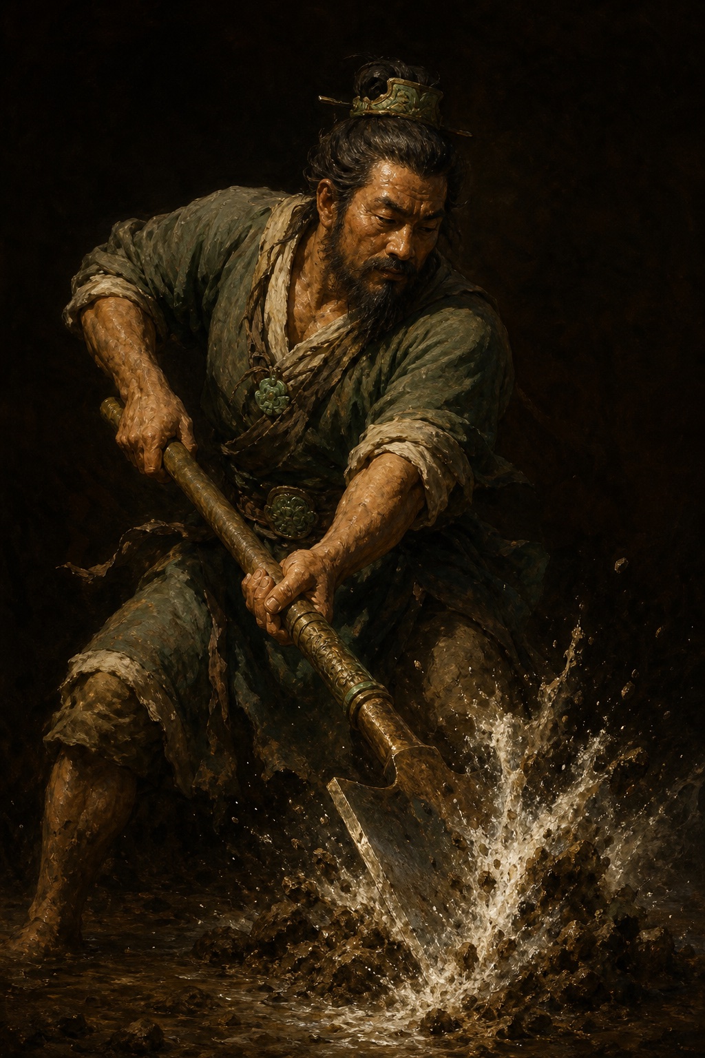 Depiction of Yu