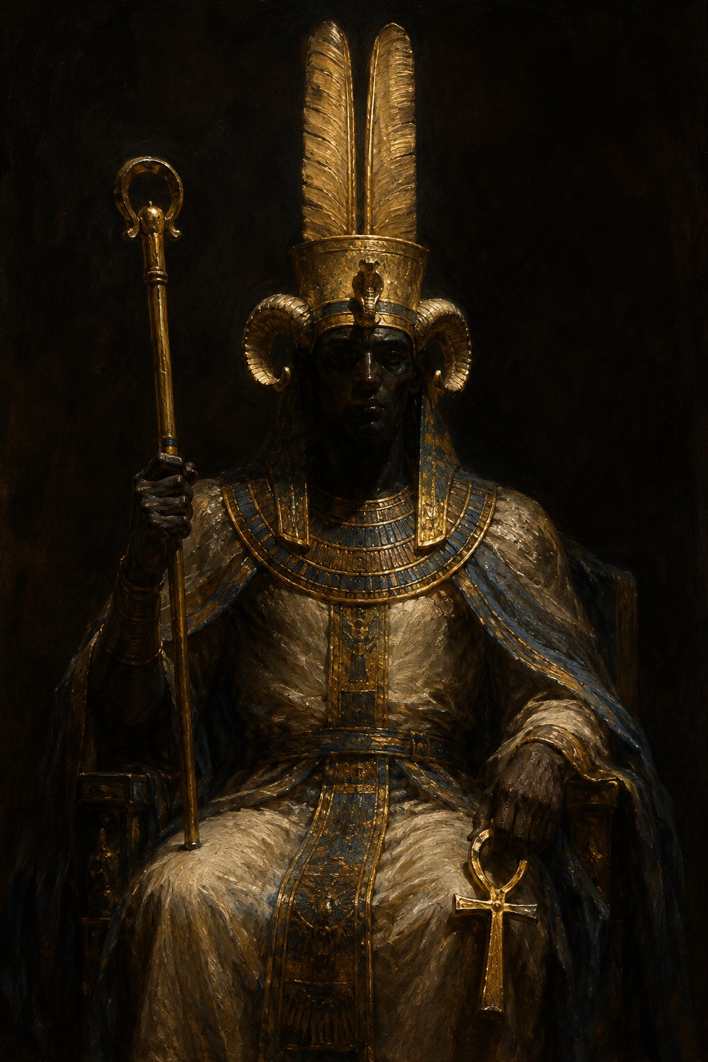 Depiction of Amun