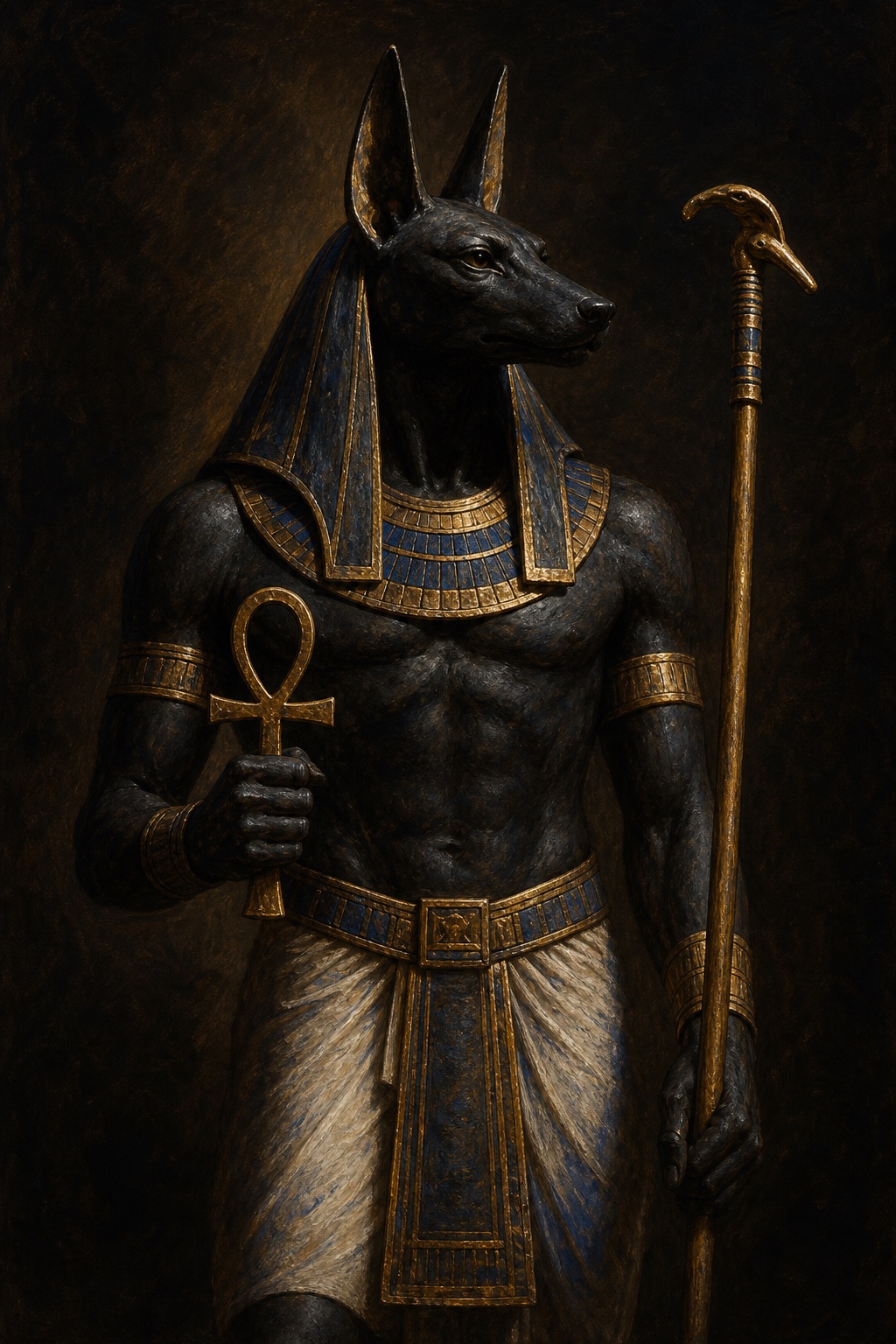 Depiction of Anubis