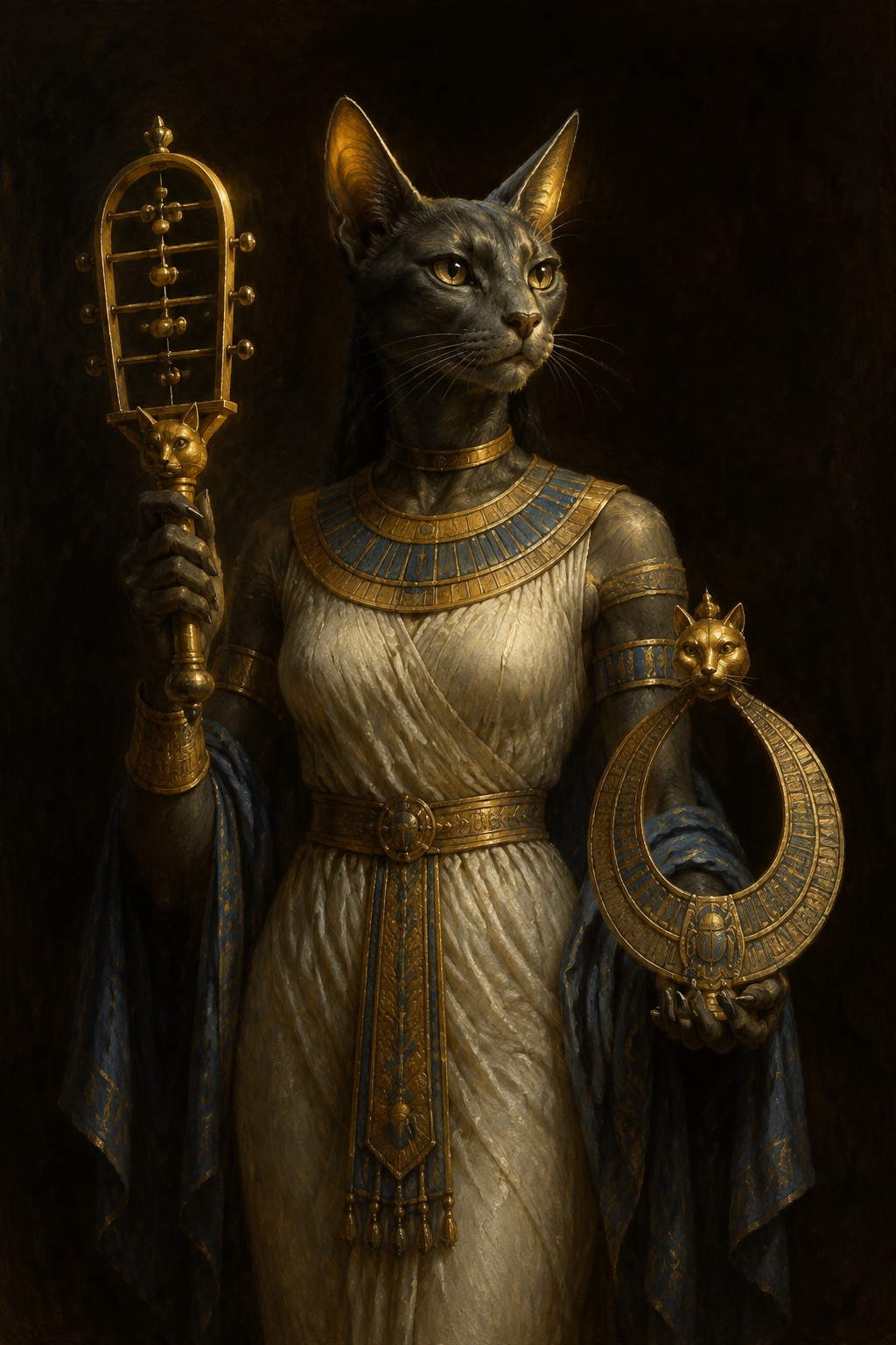 Depiction of Bastet