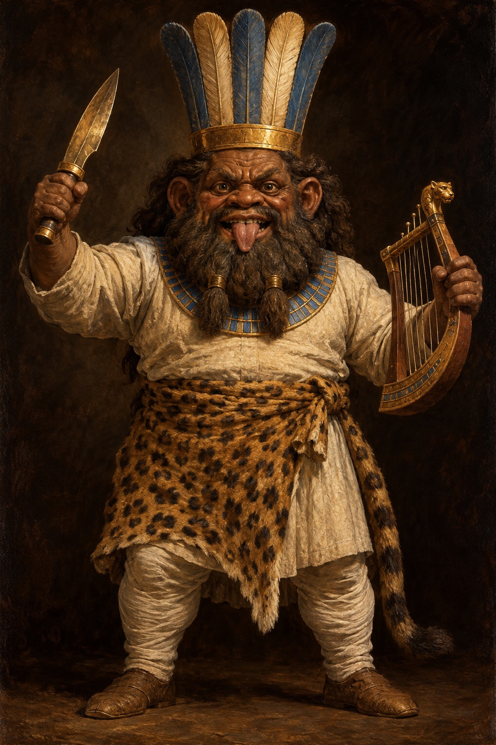 Depiction of Bes