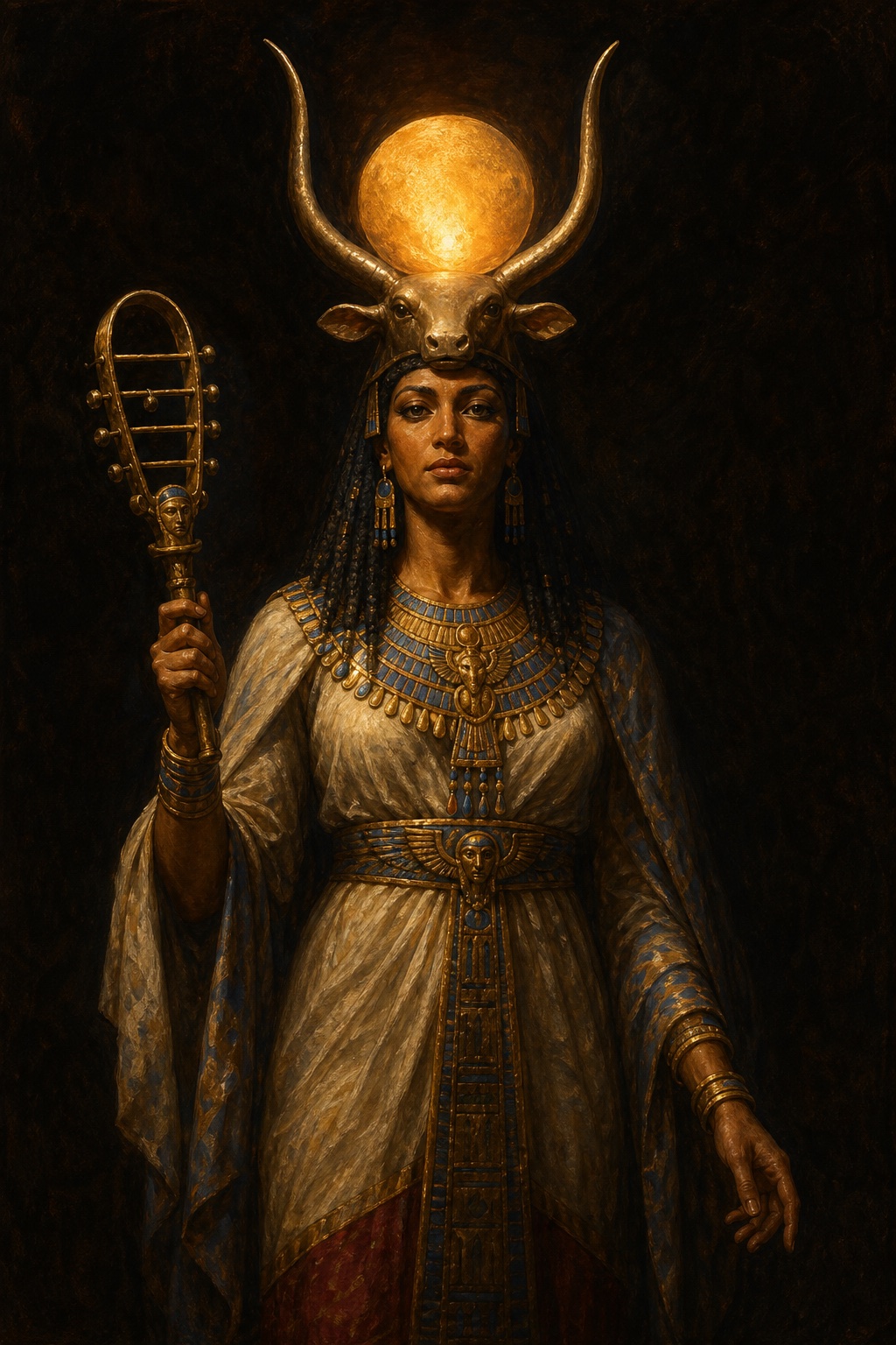 Depiction of Hathor