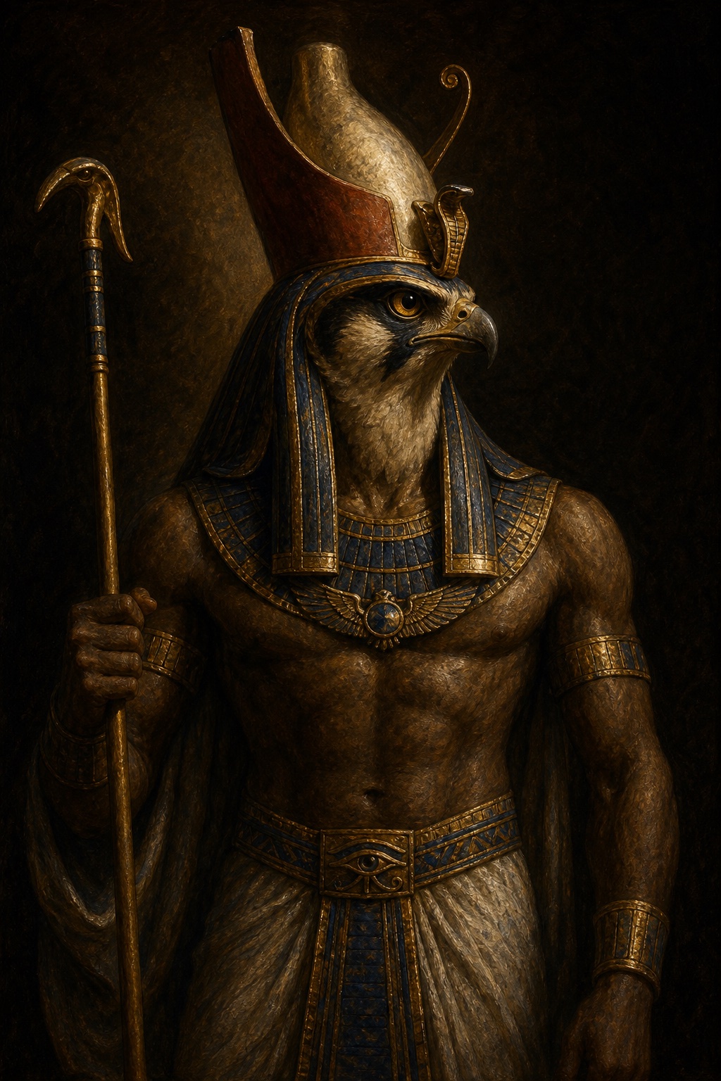 Depiction of Horus