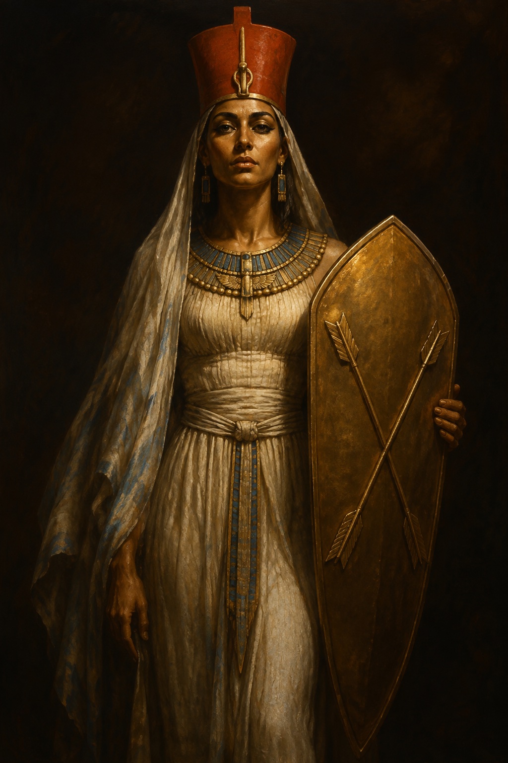 Depiction of Neith