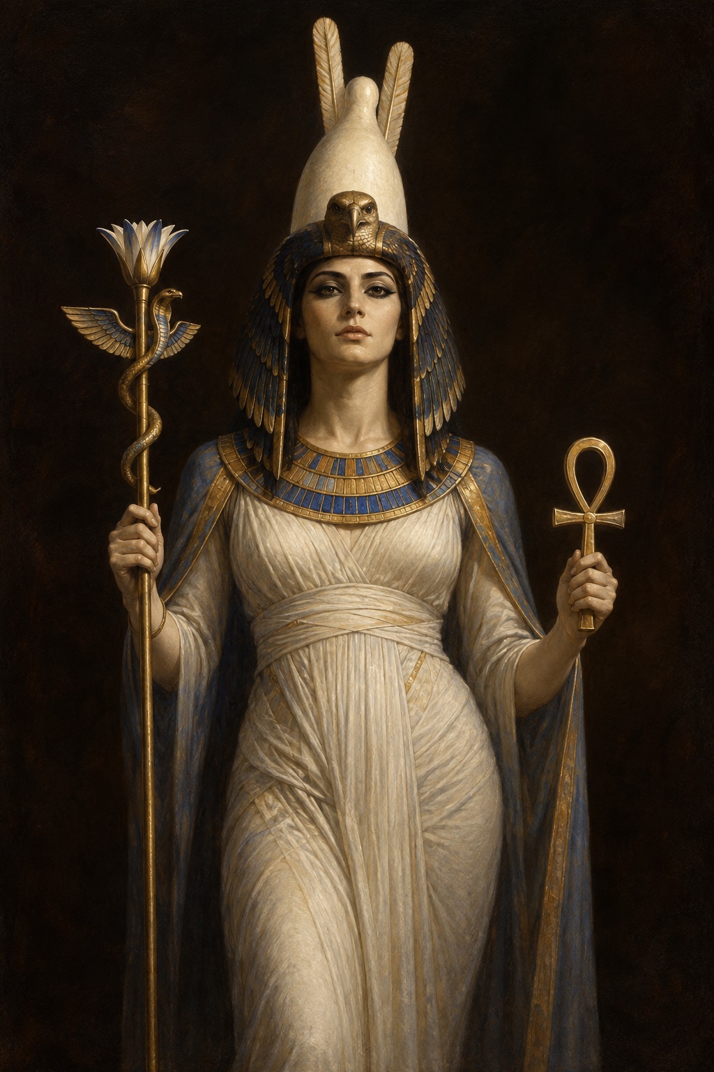 Depiction of Nekhebet