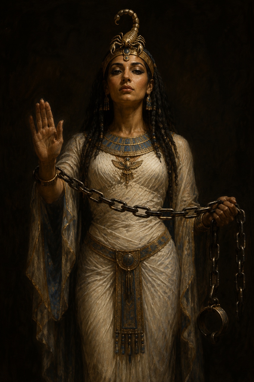 Depiction of Serqet