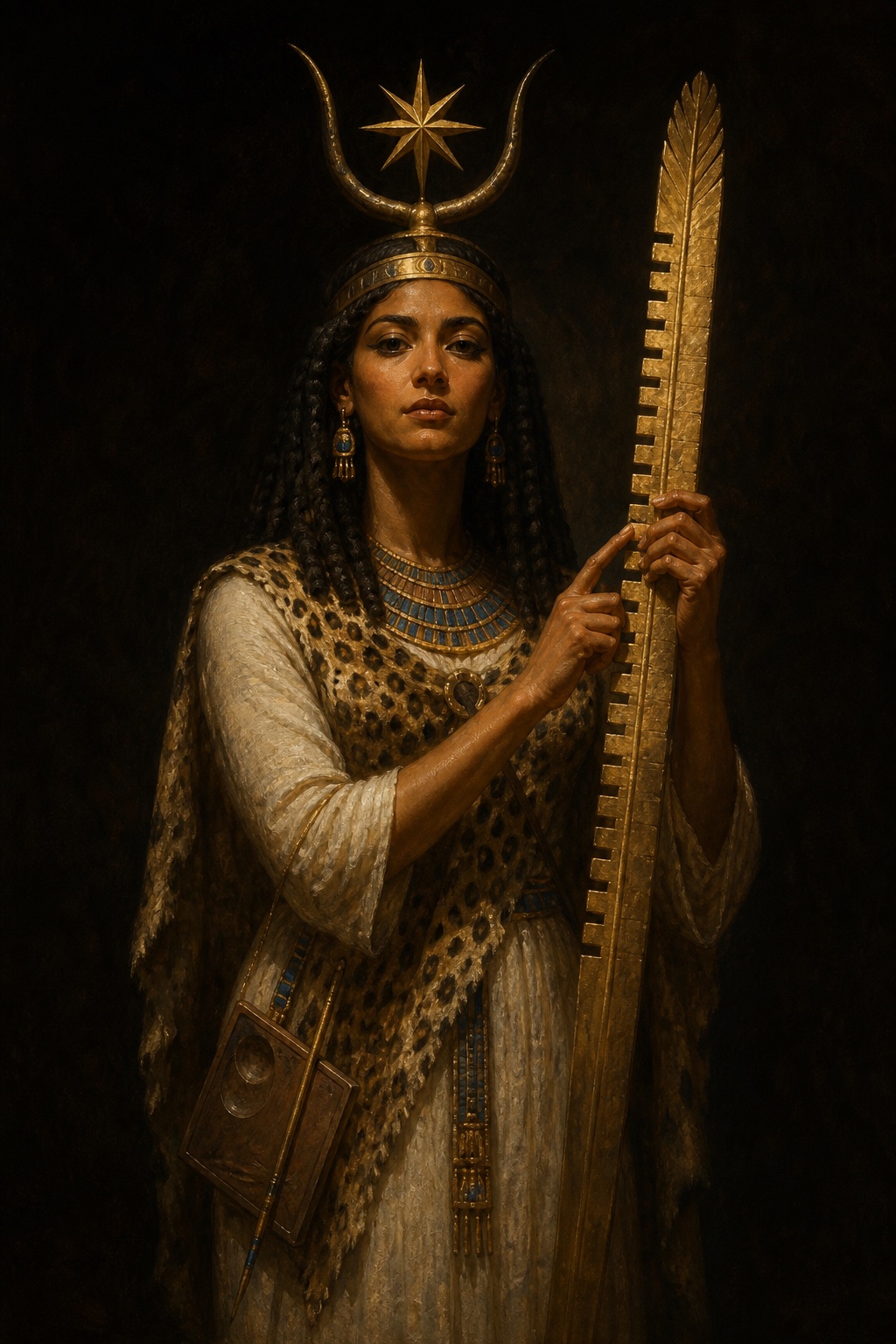 Depiction of Seshat
