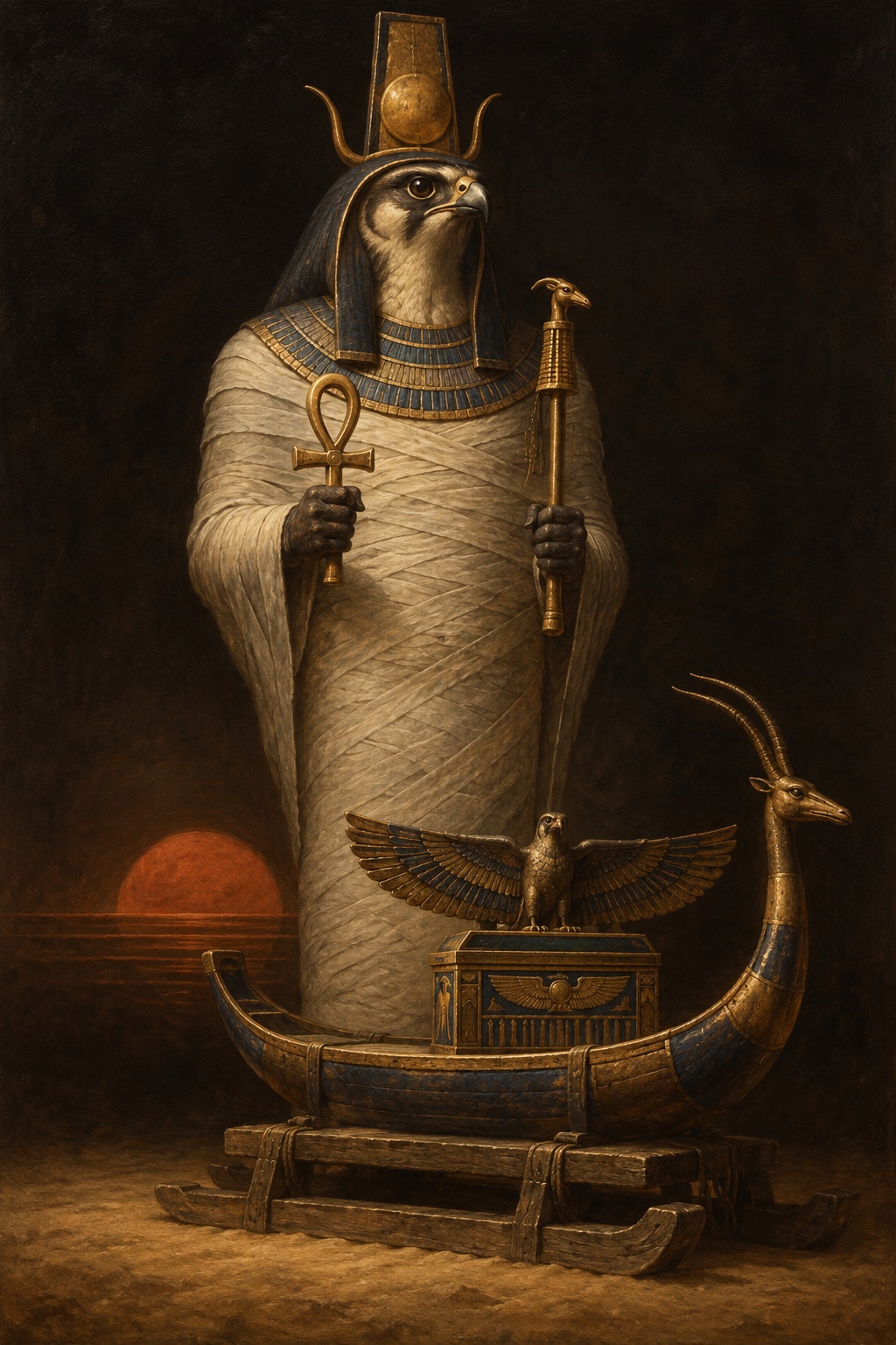 Depiction of Sokar