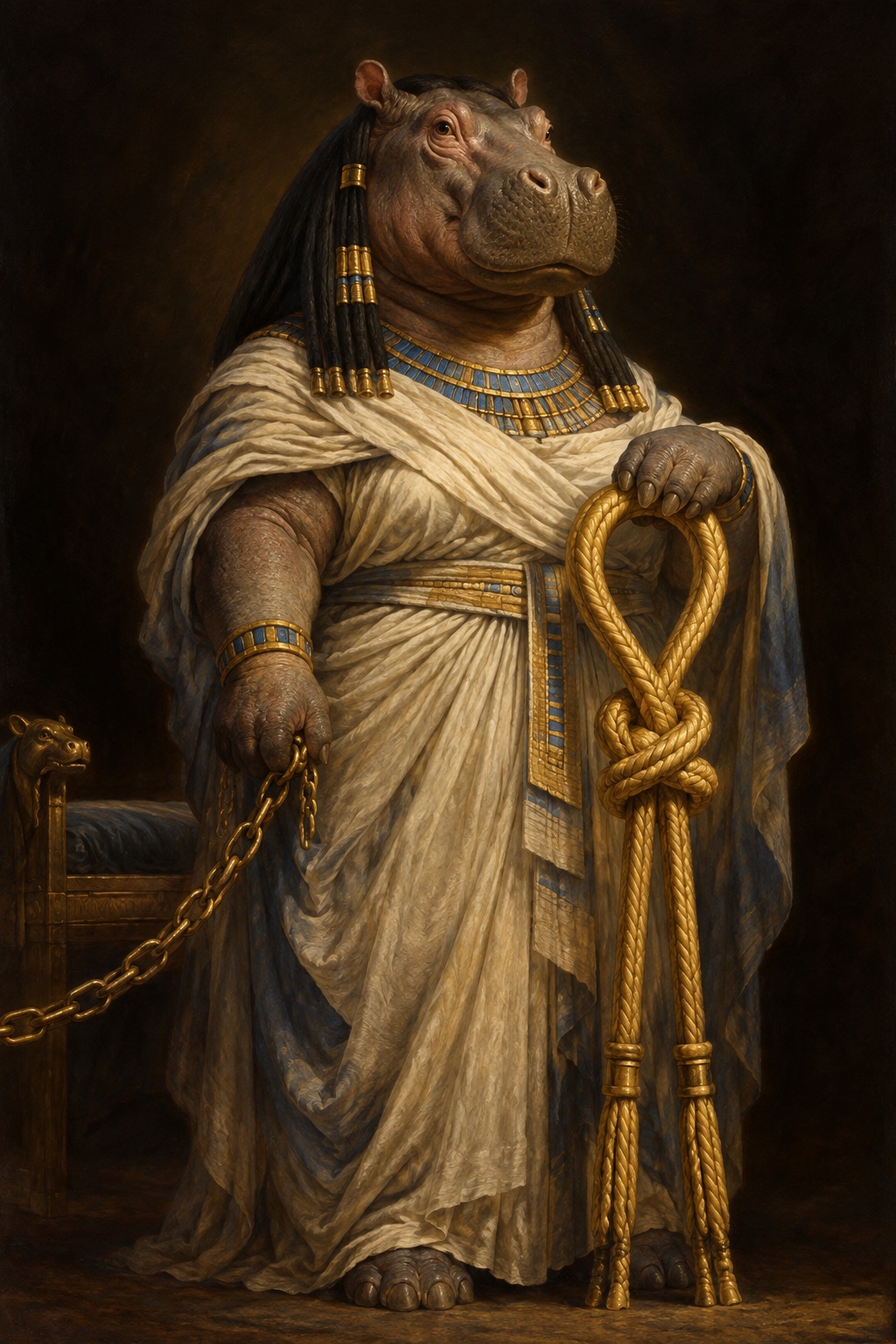 Depiction of Taweret