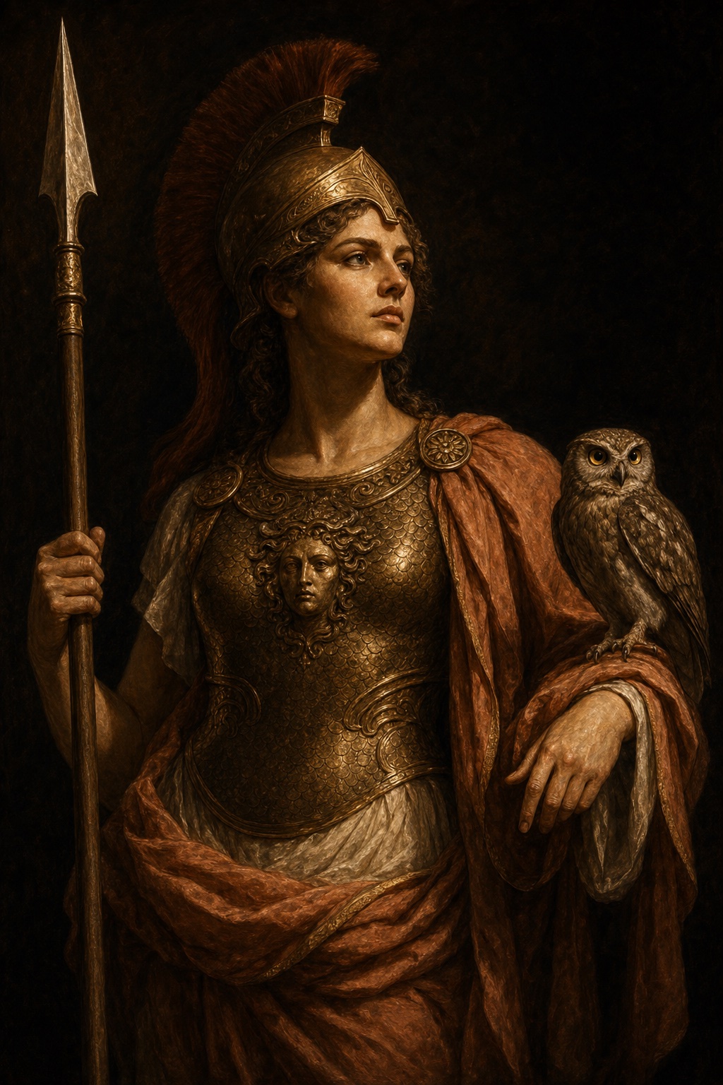 Depiction of Athena