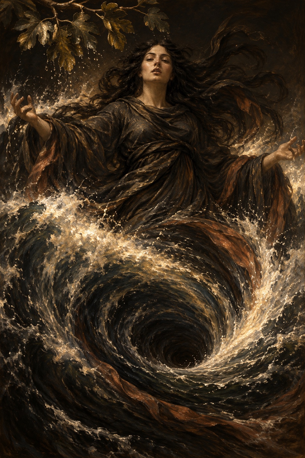 Depiction of Charybdis