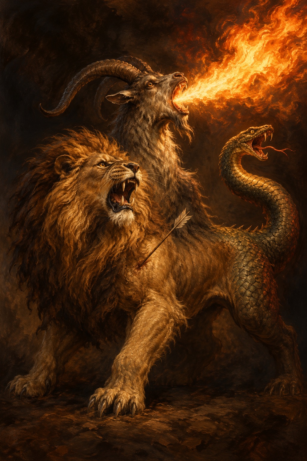 Depiction of Chimera