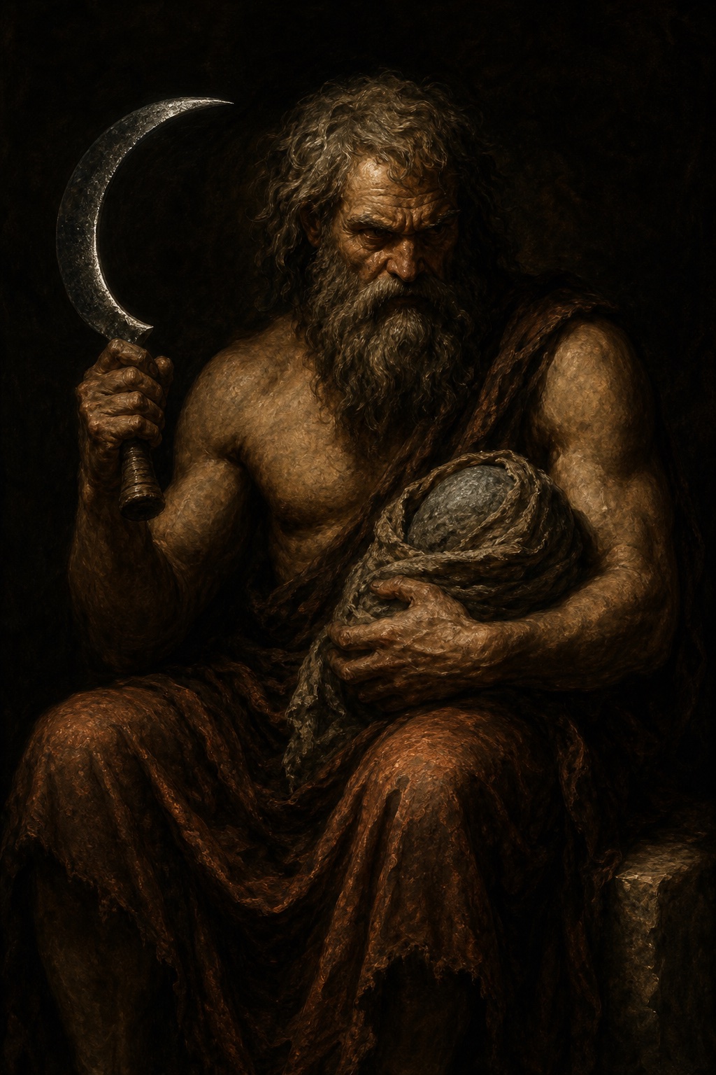 Depiction of Cronus