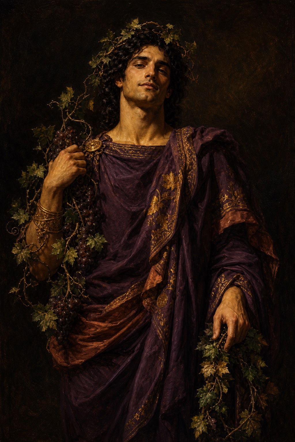 Depiction of Dionysus