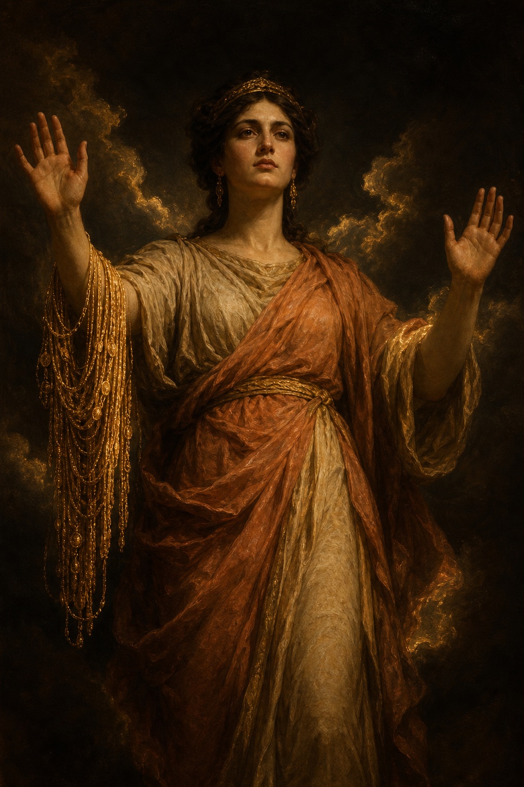 Depiction of Eileithyia