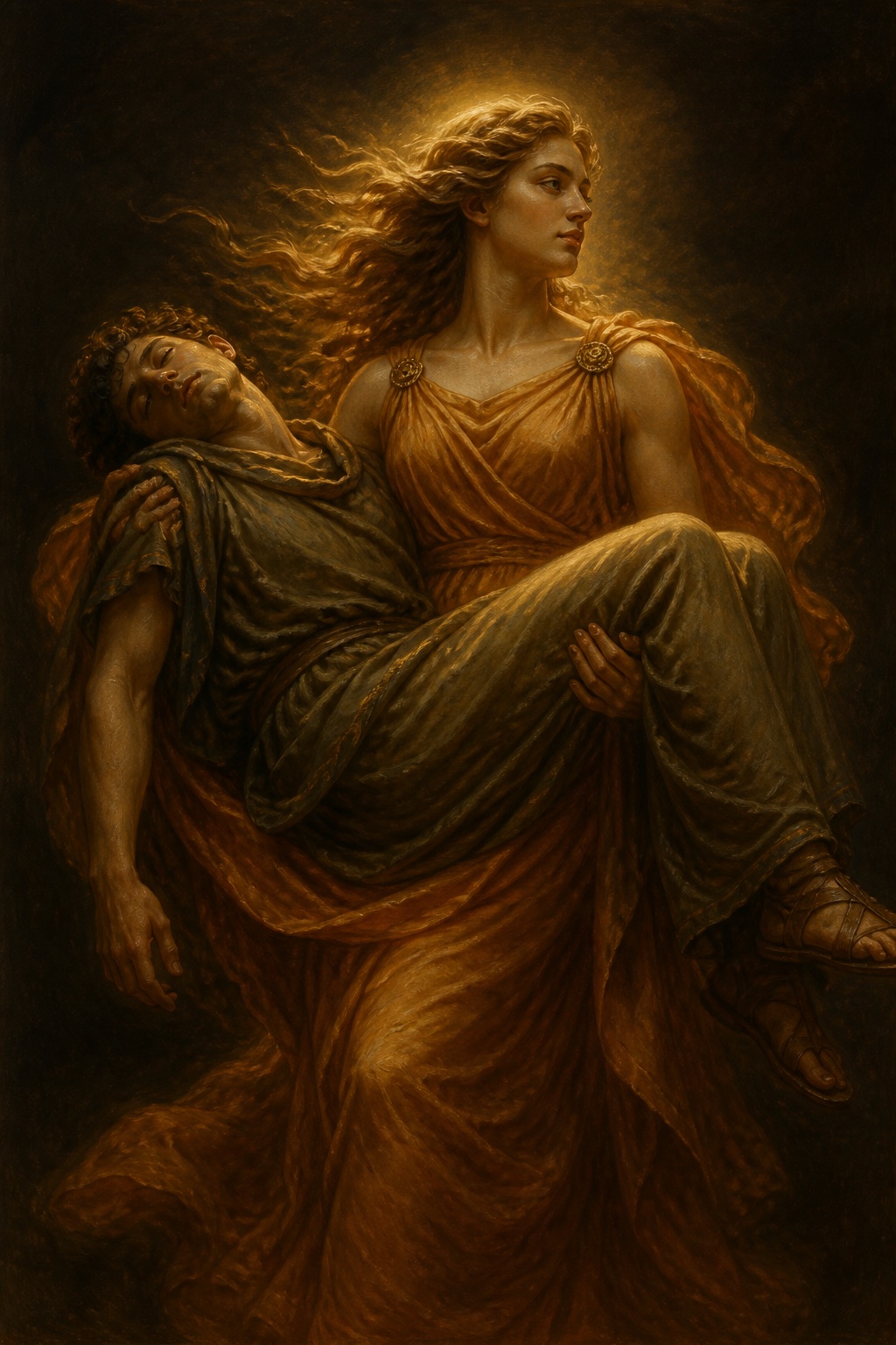 Depiction of Eos