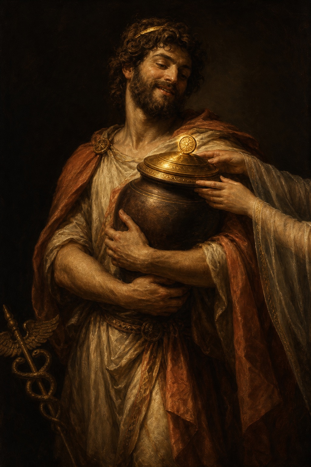 Depiction of Epimetheus