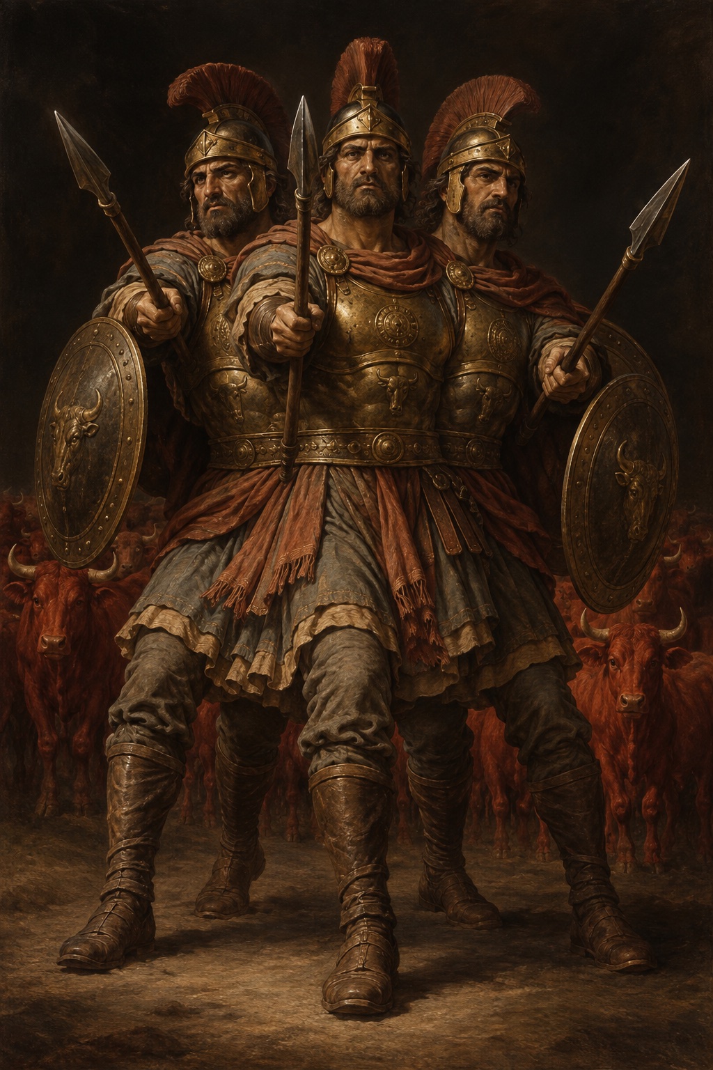 Depiction of Geryon