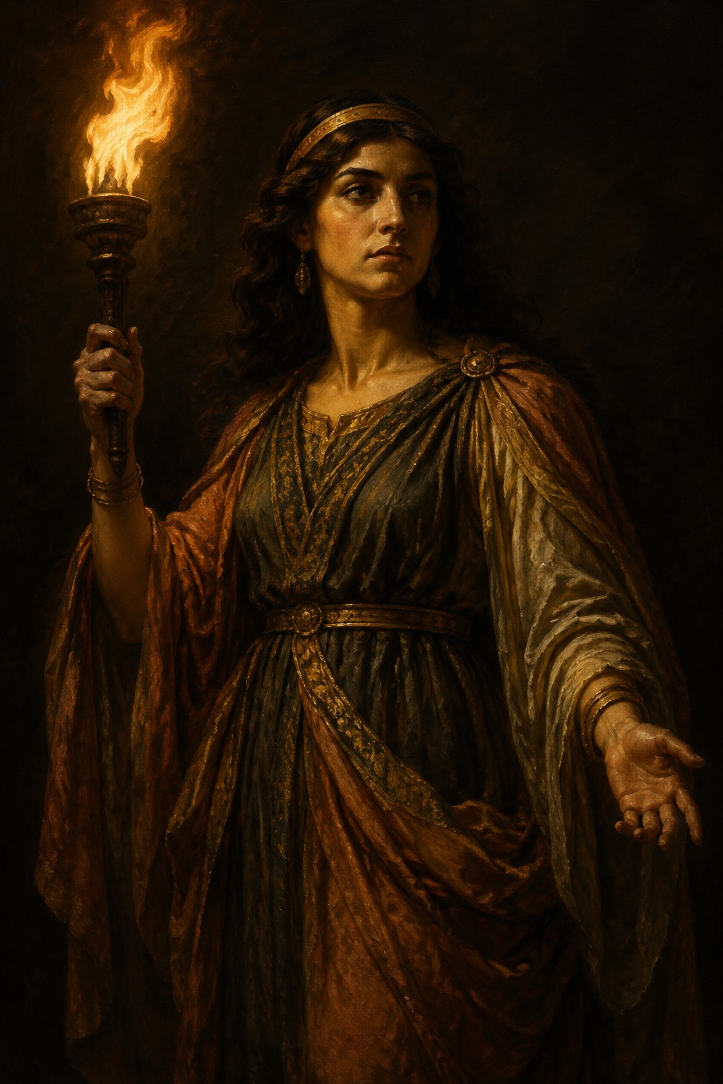 Depiction of Hecate