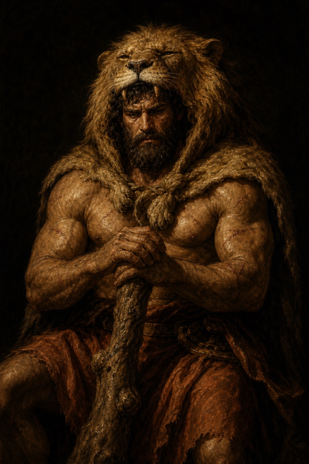 Depiction of Heracles