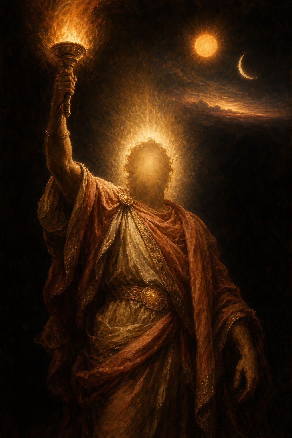 Depiction of Hyperion