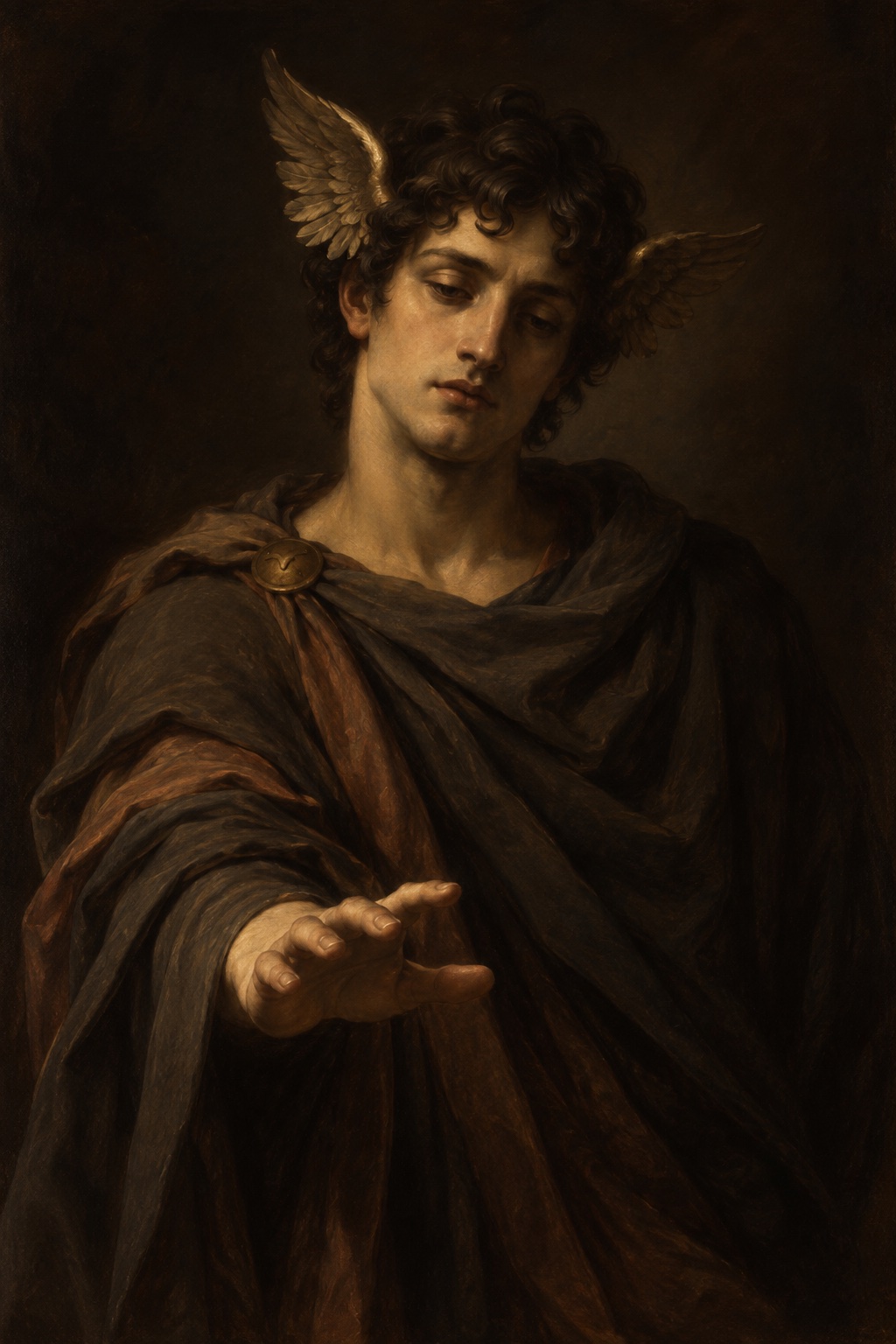 Depiction of Hypnos