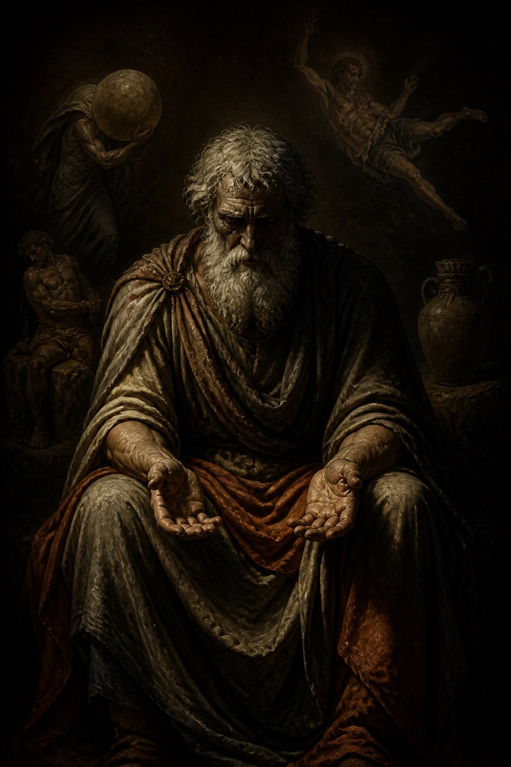 Depiction of Iapetus