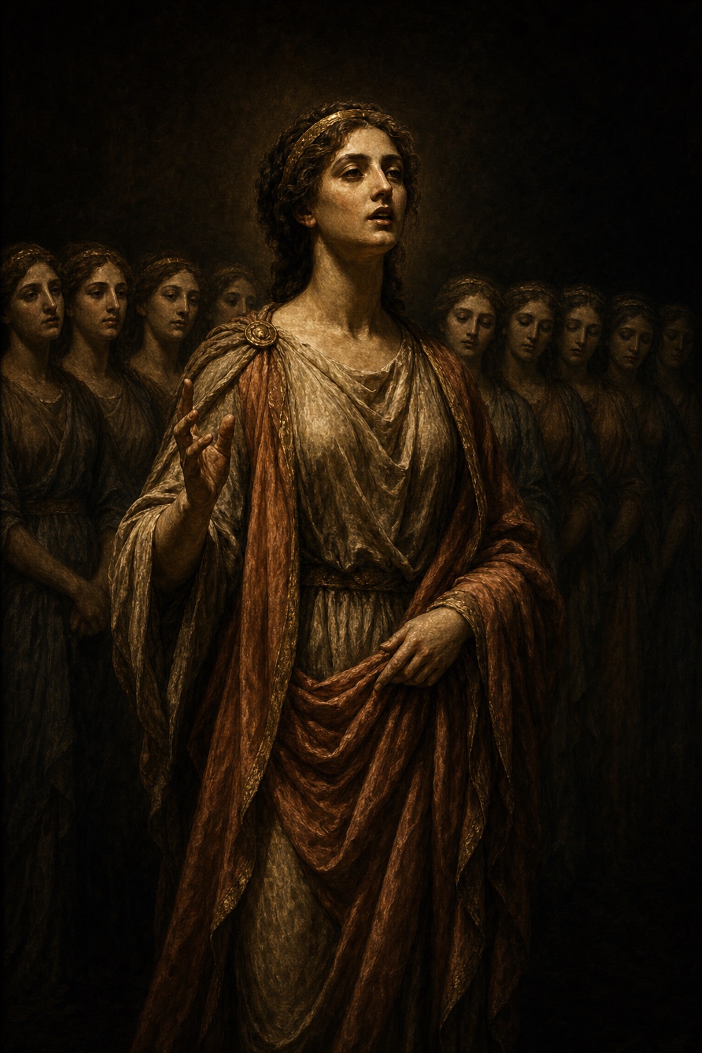 Depiction of Mnemosyne