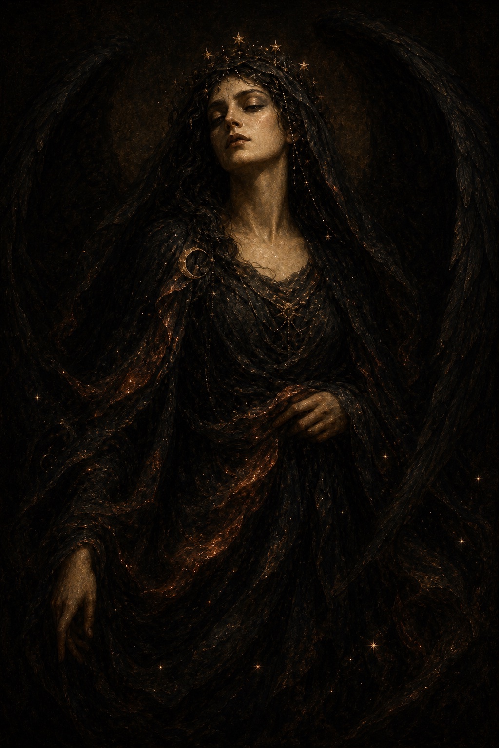 Depiction of Nyx