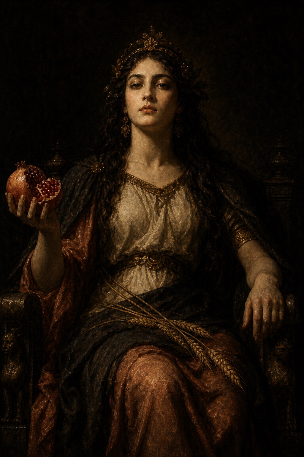 Depiction of Persephone