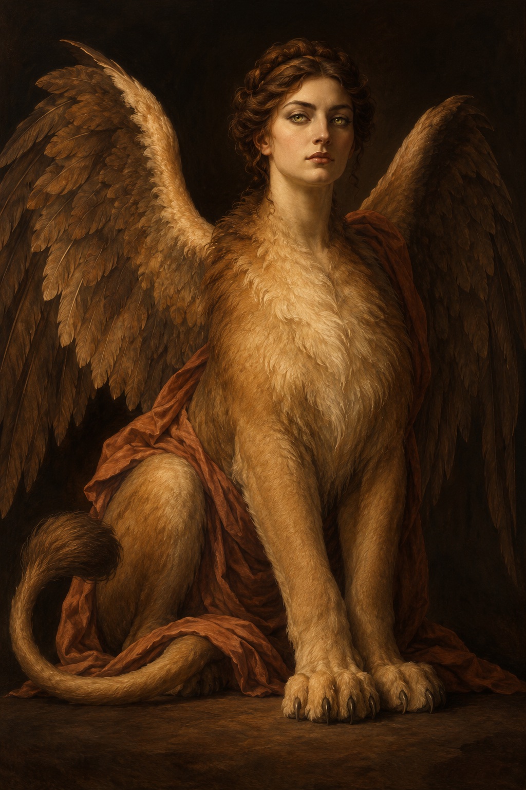 Depiction of Sphinx