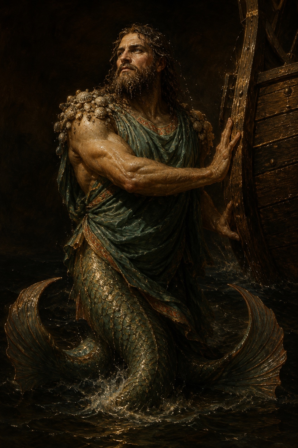 Depiction of Triton