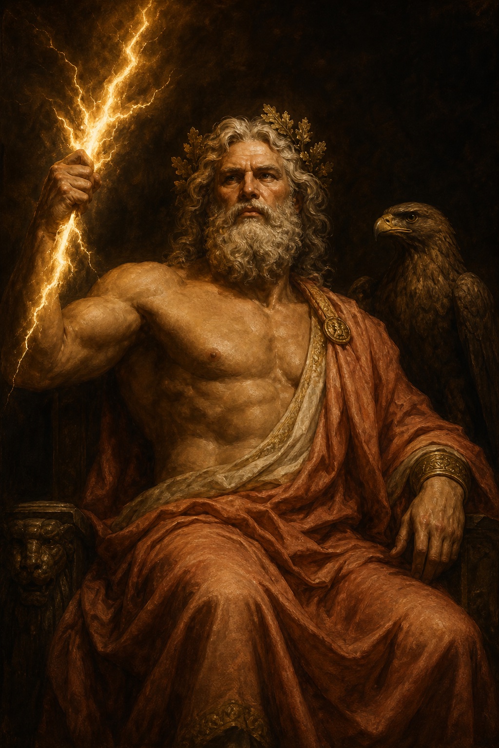 Depiction of Zeus