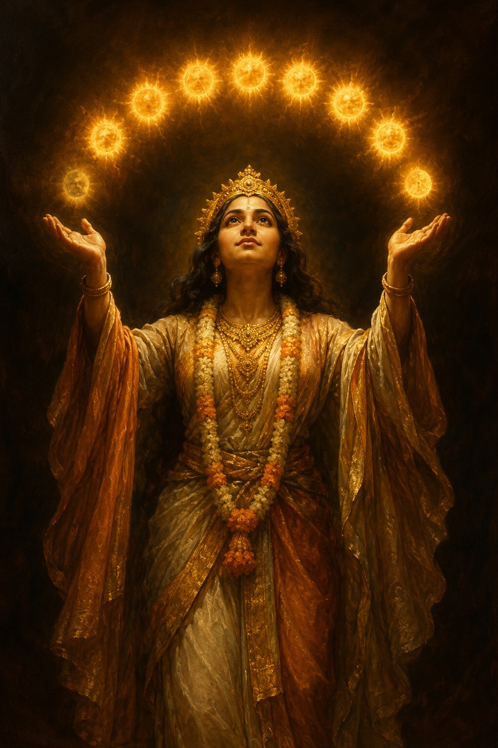 Depiction of Aditi