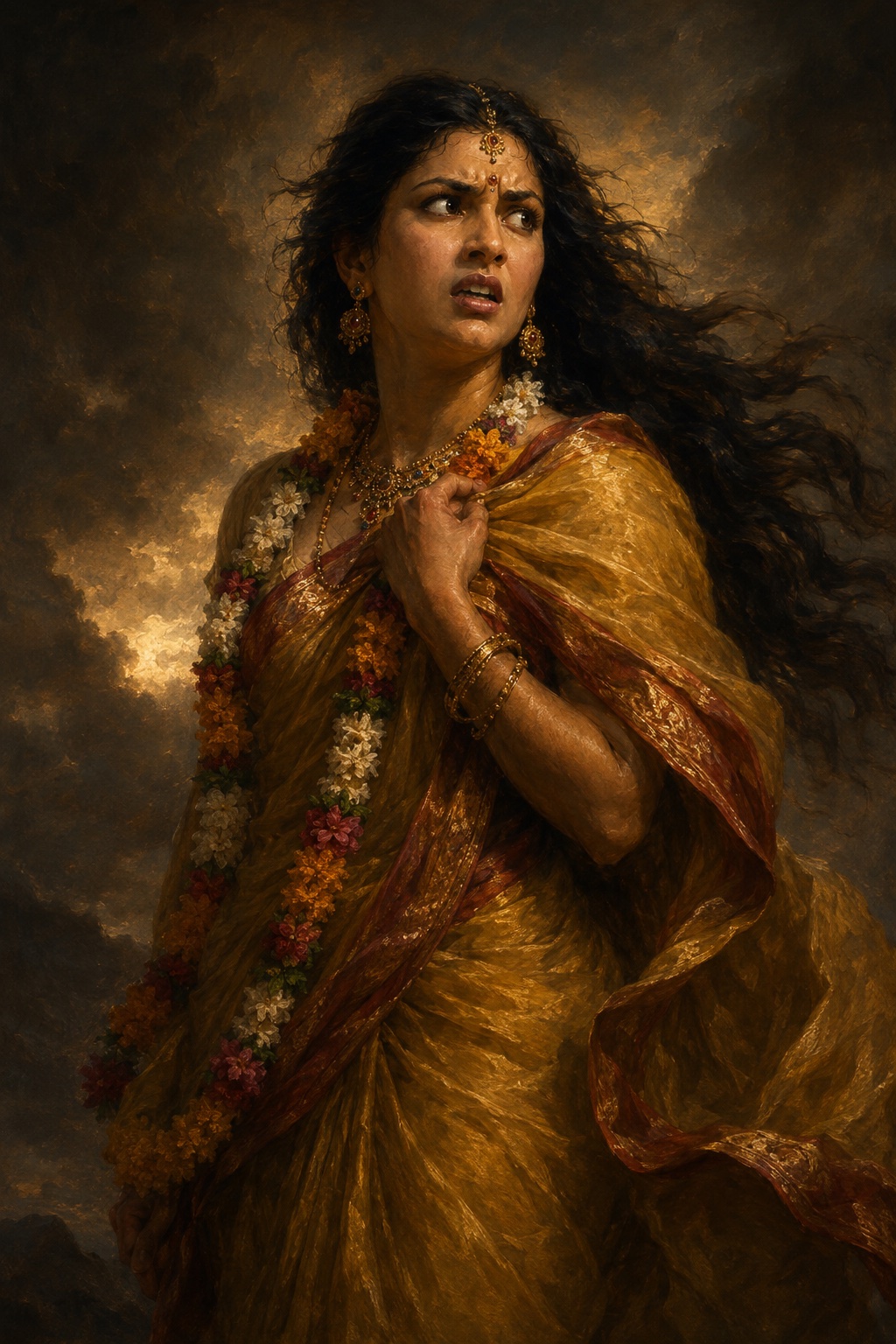Depiction of Anjana