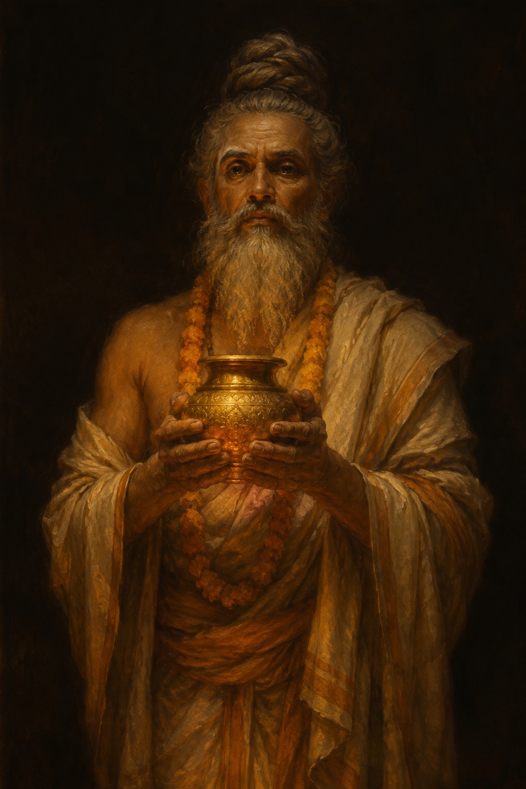 Depiction of Daksha