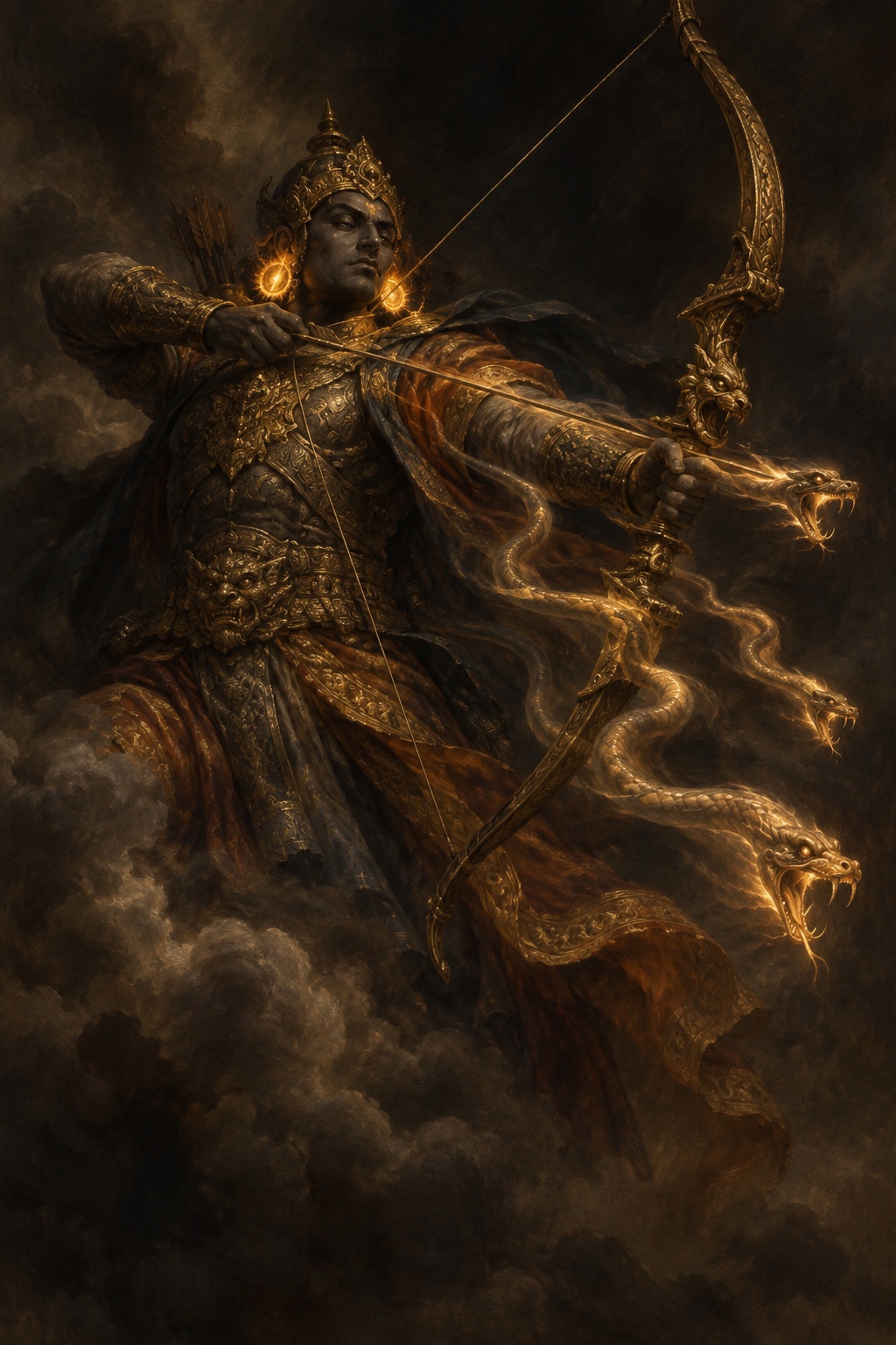 Depiction of Indrajit