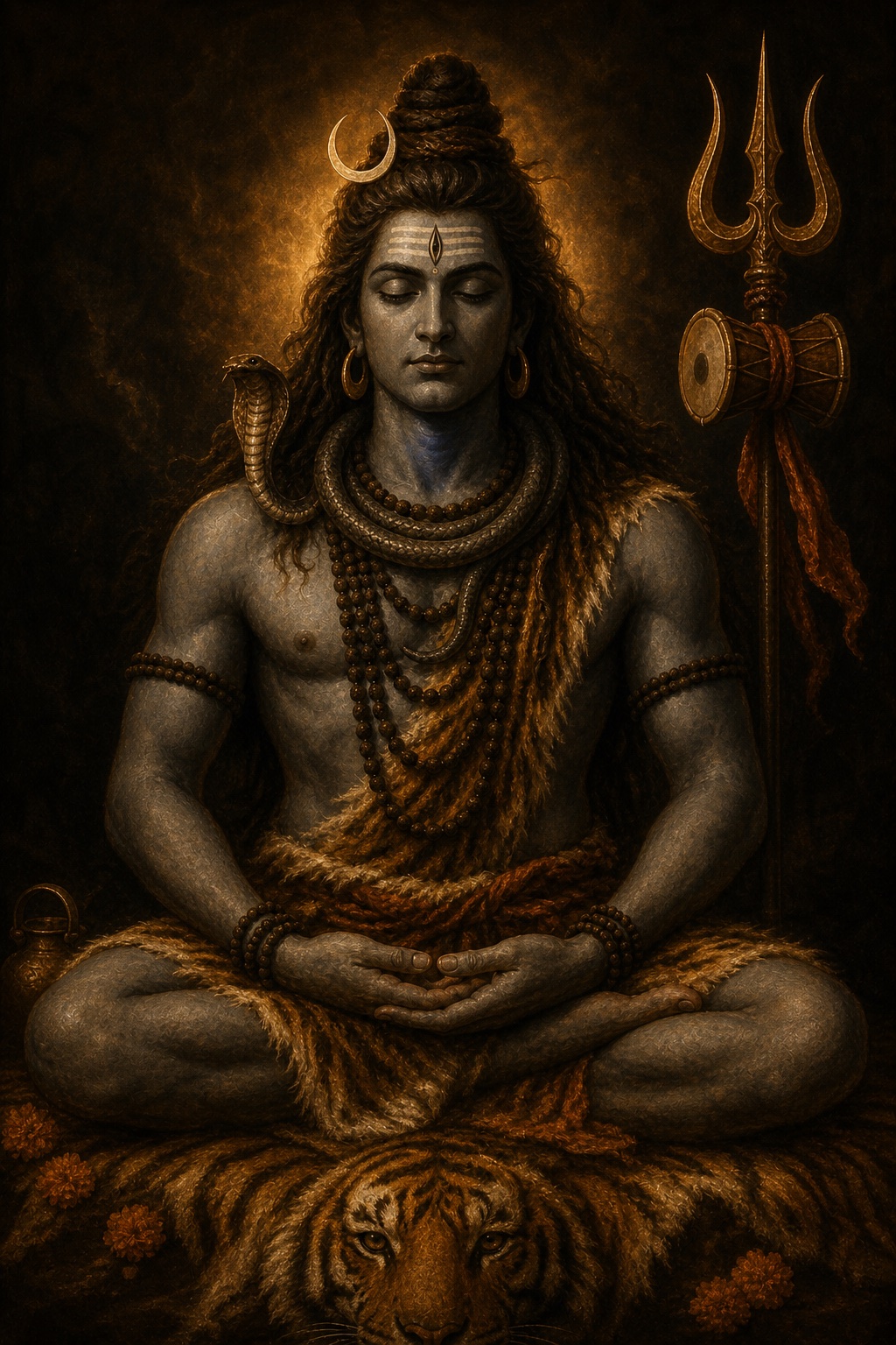 Depiction of Shiva