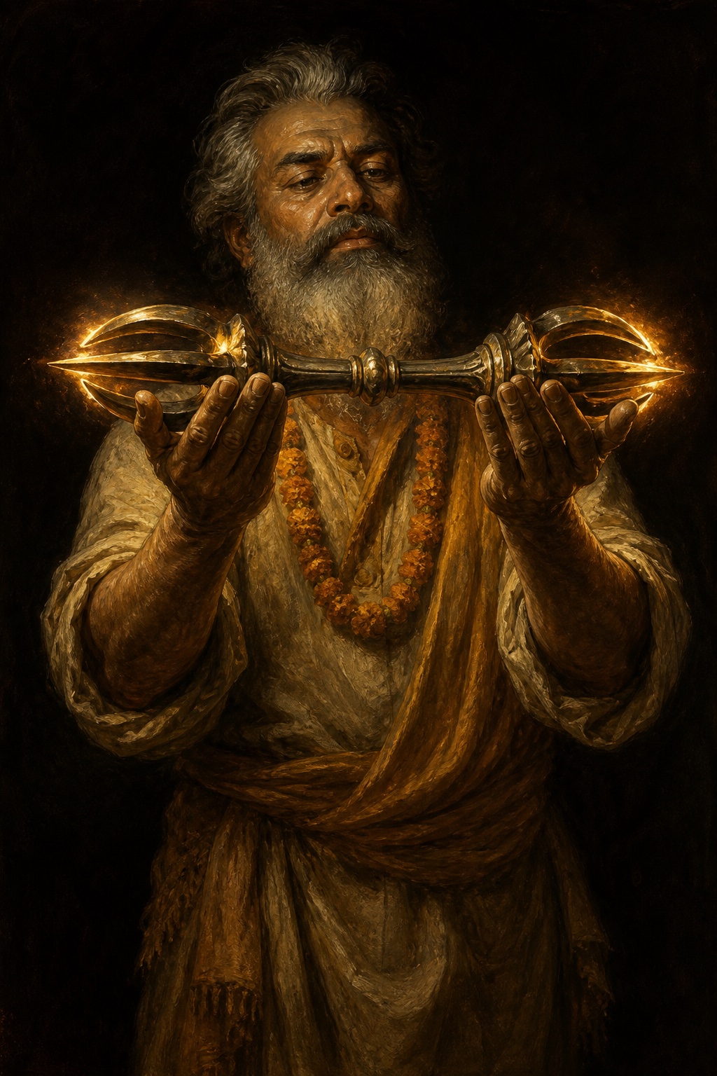 Depiction of Tvashtar