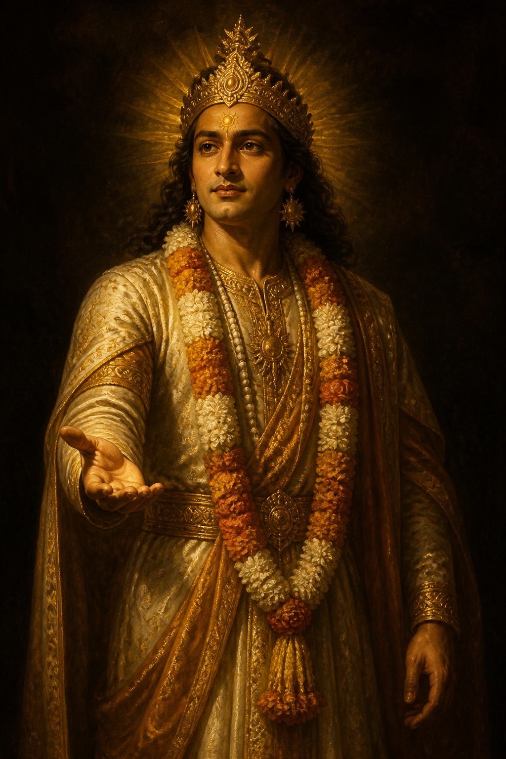 Depiction of Vivasvat