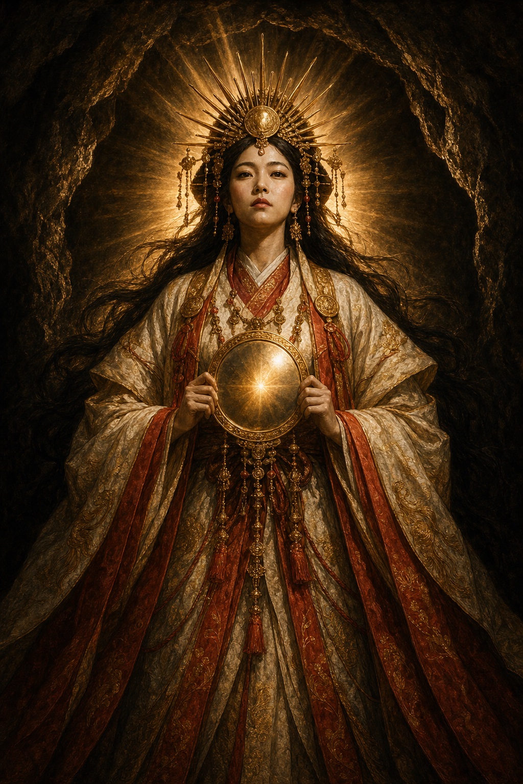 Depiction of Amaterasu
