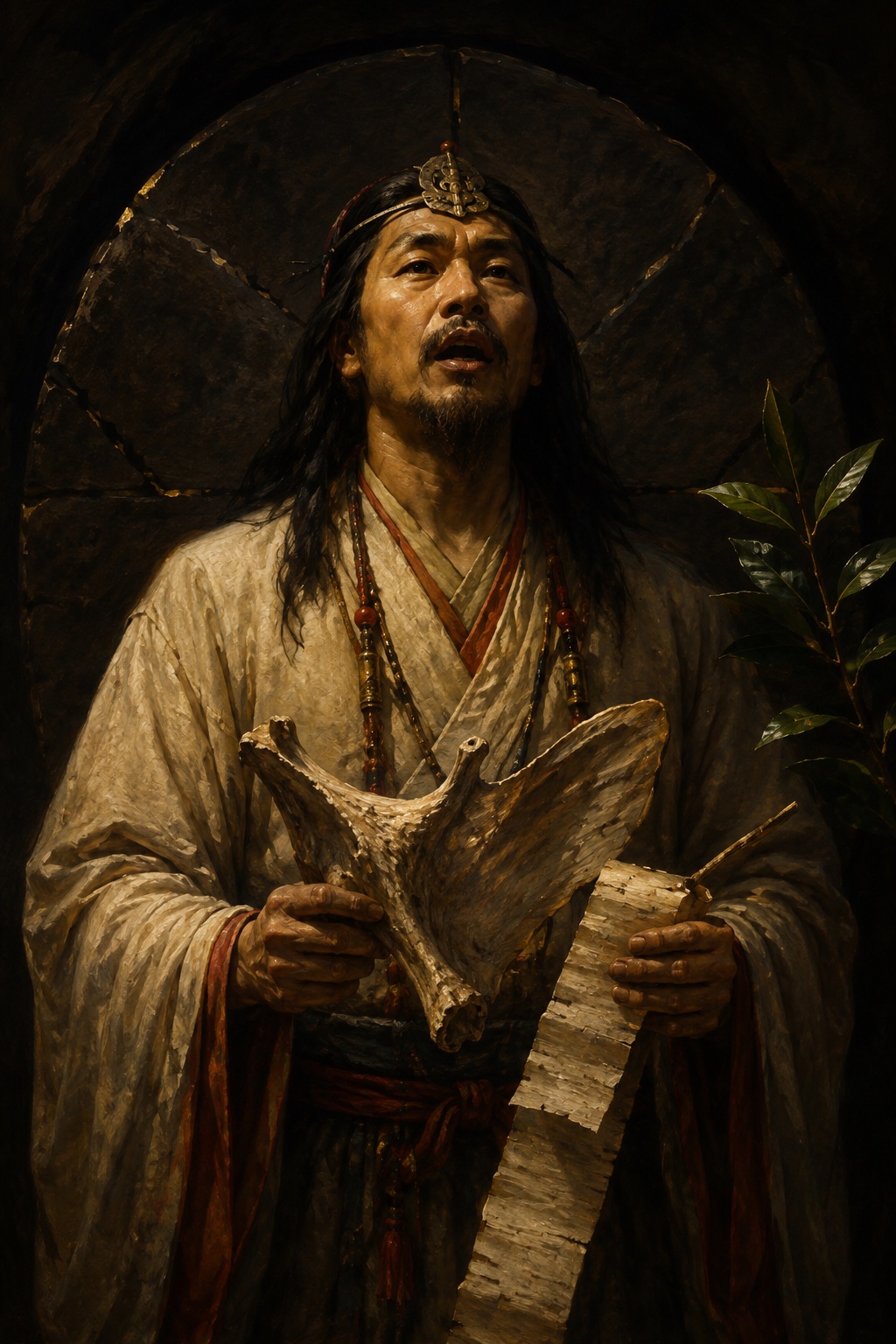 Depiction of Ame-no-Koyane