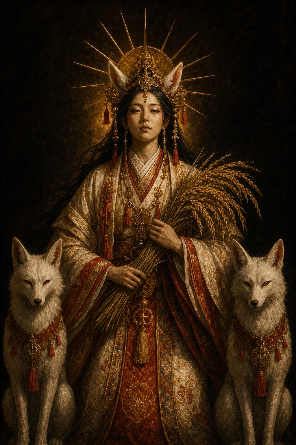 Depiction of Inari