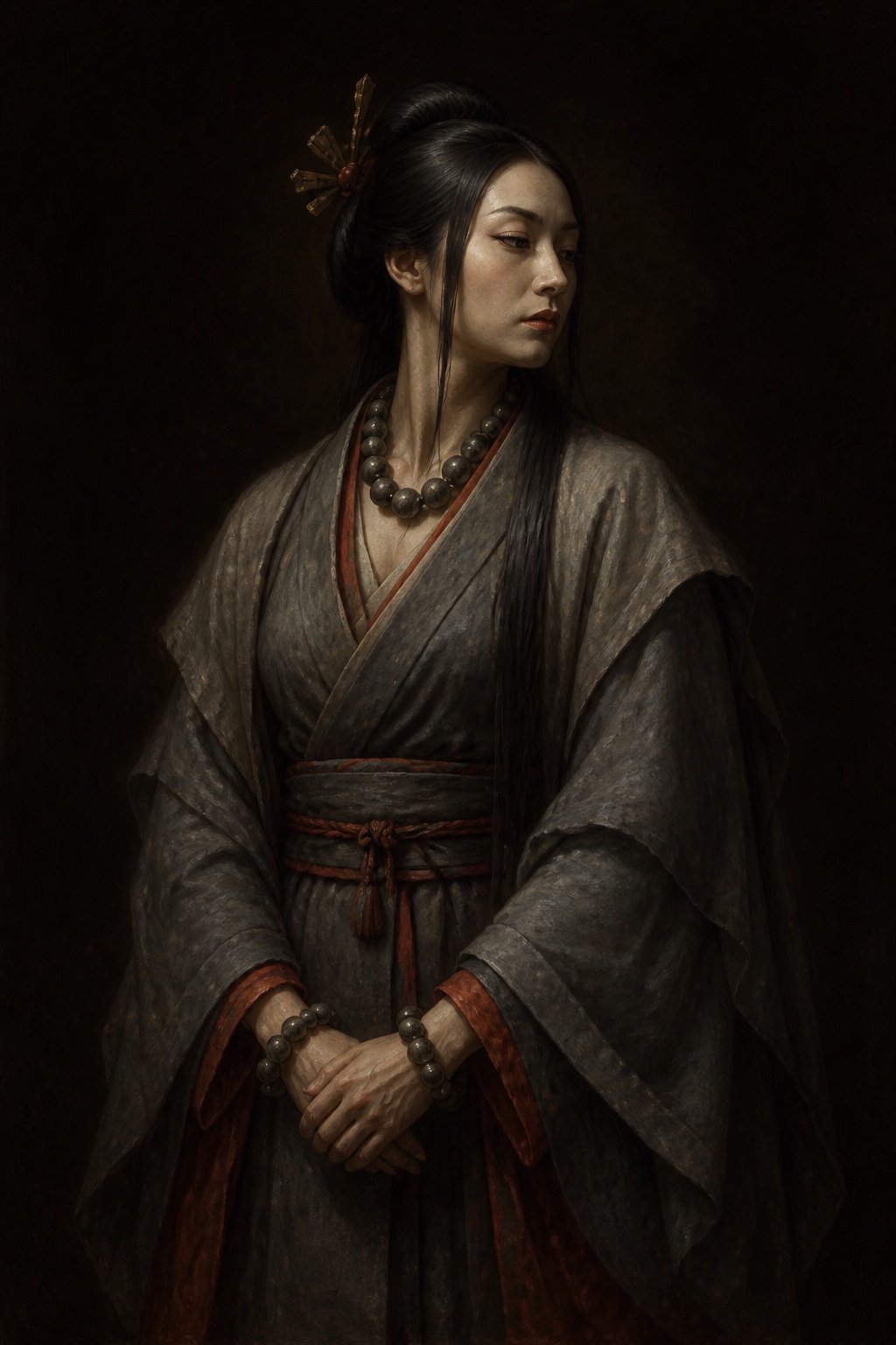 Depiction of Iwanaga-hime